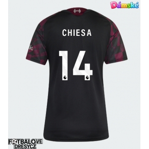 Liverpool Federico Chiesa #14 Dámské Alternativní Dres 2026-27 Krátký Rukáv Liverpool Federico Chiesa #14 Dámské Alternativní Dres 2026-27 Krátký Rukáv